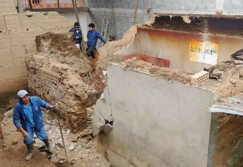 Las lluvias intensas en La Libertad dejan hasta el momento 459 damnificados y más de 6,000 afectados; además 85 viviendas quedaron inhabitables, 27 han colapsado y otras 2,727 fueron declaradas afectadas. ANDINA/Difusión