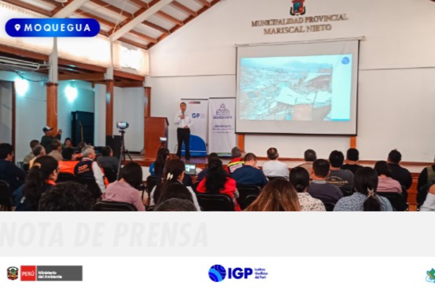 Se tiene previsto que estas acciones se repliquen en el norte y centro del país con investigación científica y en tiempo real para la oportuna toma de decisiones de las autoridades en los tres niveles de gobierno. Foto: IGP