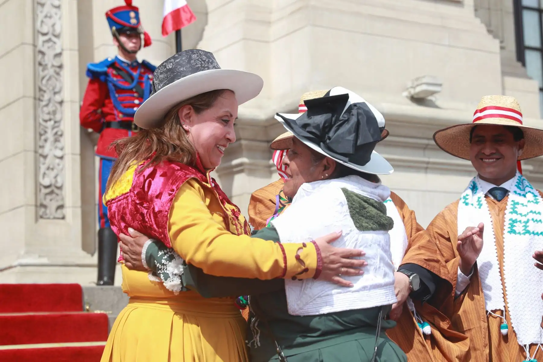 Presidenta Dina Boluarte presente en el lanzamiento del Carnaval Lirqueño 2025. Foto: ANDINA/Prensa Presidencia