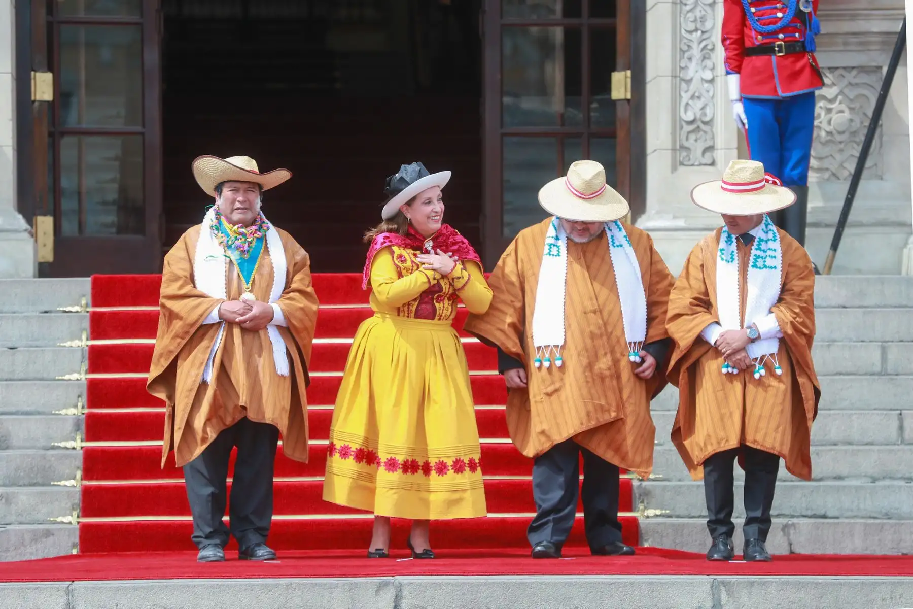 Presidenta Dina Boluarte presente en el lanzamiento del Carnaval Lirqueño 2025. Foto: ANDINA/Prensa Presidencia