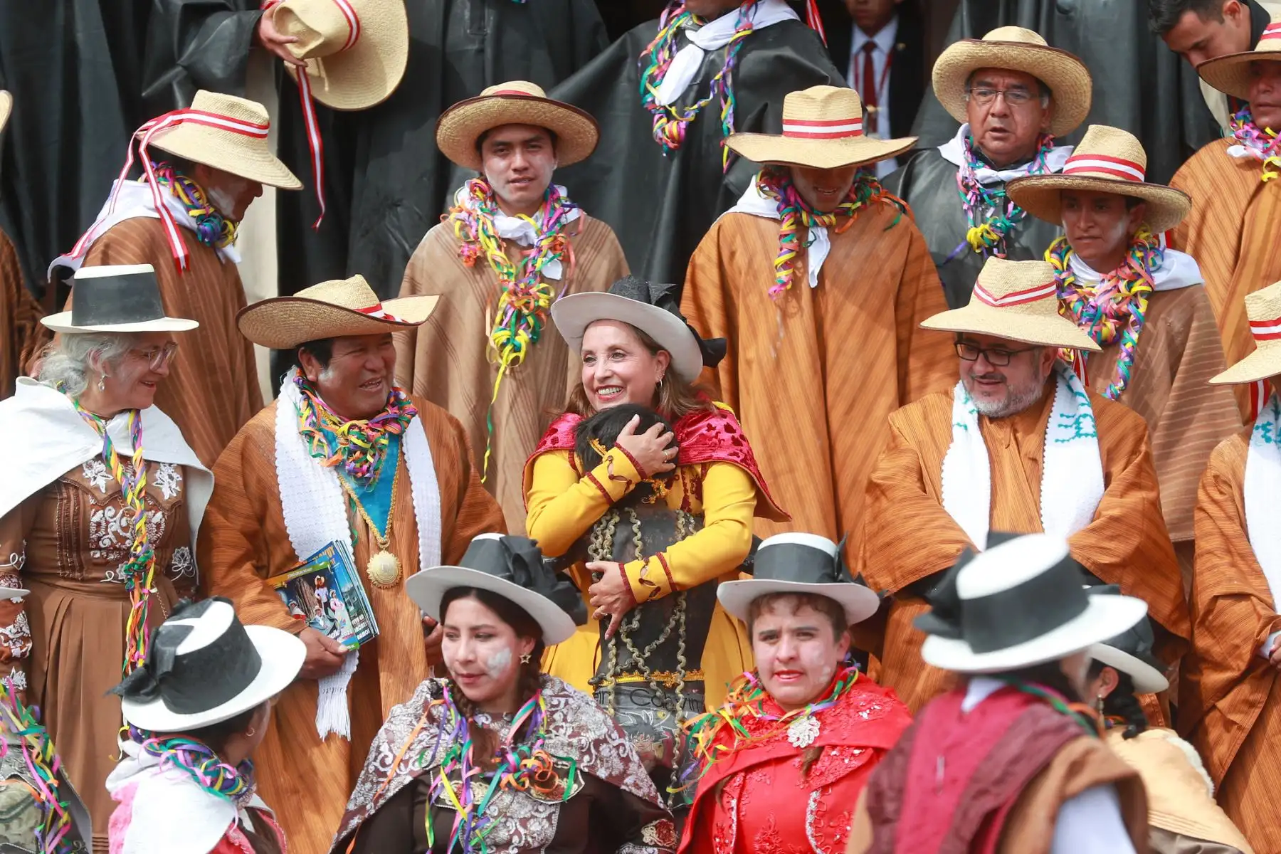 Presidenta Dina Boluarte presente en el lanzamiento del Carnaval Lirqueño 2025. Foto: ANDINA/Prensa Presidencia