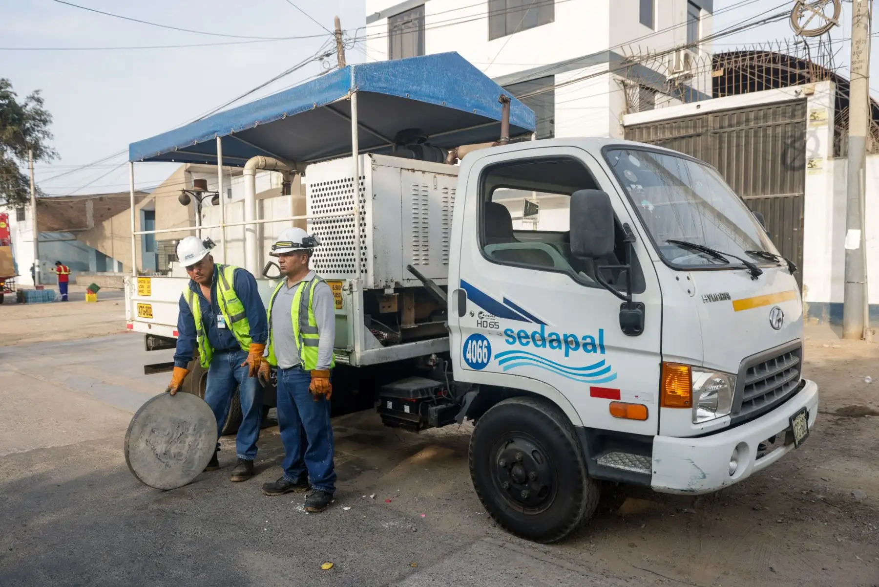 Sedapal administra más de 13,000 kilómetros de redes de alcantarillado con 322,000 buzones. Fotos: ANDINA/Luis Iparraguirre