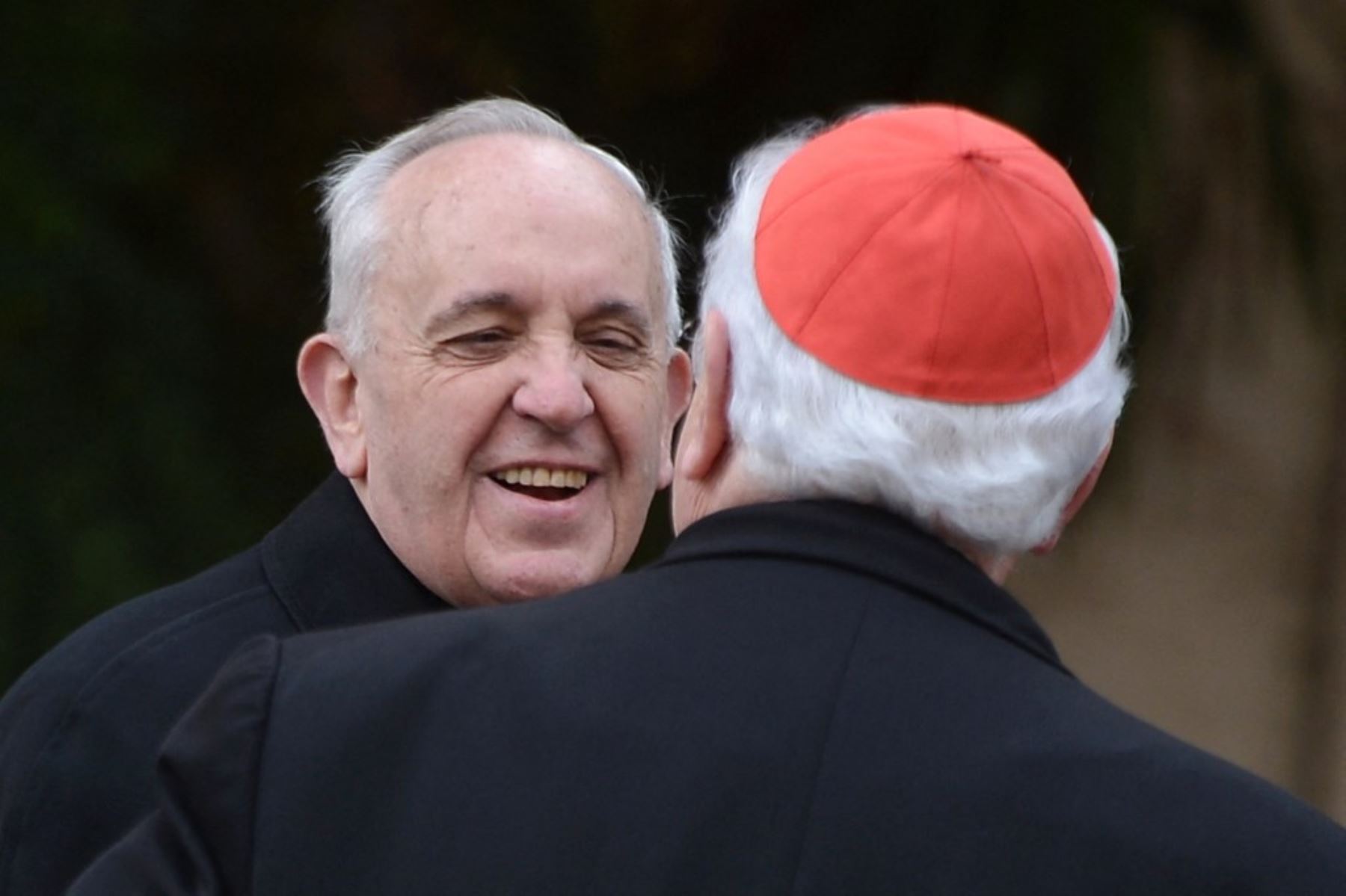 El cardenal italiano Jorge Mario Bergoglio llega a una reunión previa al cónclave el 9 de marzo de 2013 en el Vaticano. El cónclave de 115 "cardenales electores" comenzará el 12 de marzo bajo los famosos frescos de Miguel Ángel de la Capilla Sixtina para elegir al 266º Papa tras el final del papado de Benedicto XVI. Foto: AFP