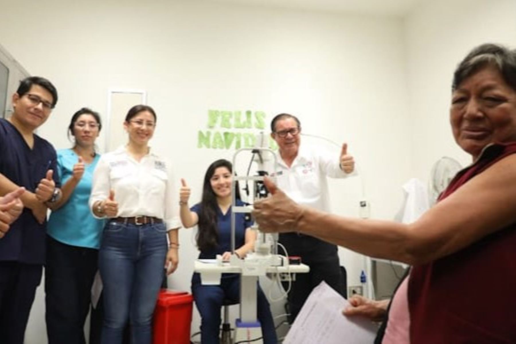 Para la campaña de salud se trasladó desde Lima a 17 especialistas en medicina familiar, ginecología, neurología, dermatología, neumología, otorrinolaringología, urología, endocrinología, cardiología, entre otros. Foto. Minsa