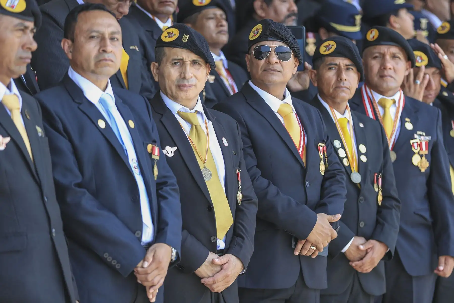 La presidenta Dina Boluarte participa en la ceremonia por el XXX Aniversario de las Operaciones del Alto Cenepa. Foto: ANDINA/Prensa Presidencia