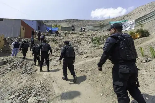 El alcalde Diego Uceda informó que en el operativo participaron 170 personas, 120 pertenecientes a la municipalidad y 50 efectivos policiales.  Foto: Difusión