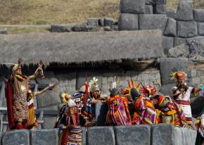 El Inti Raymi es una de las fiestas más importantes de Cusco que se escenifica en junio por el aniversario de la Ciudad Imperial. ANDINA/Percy Hurtado Santillán