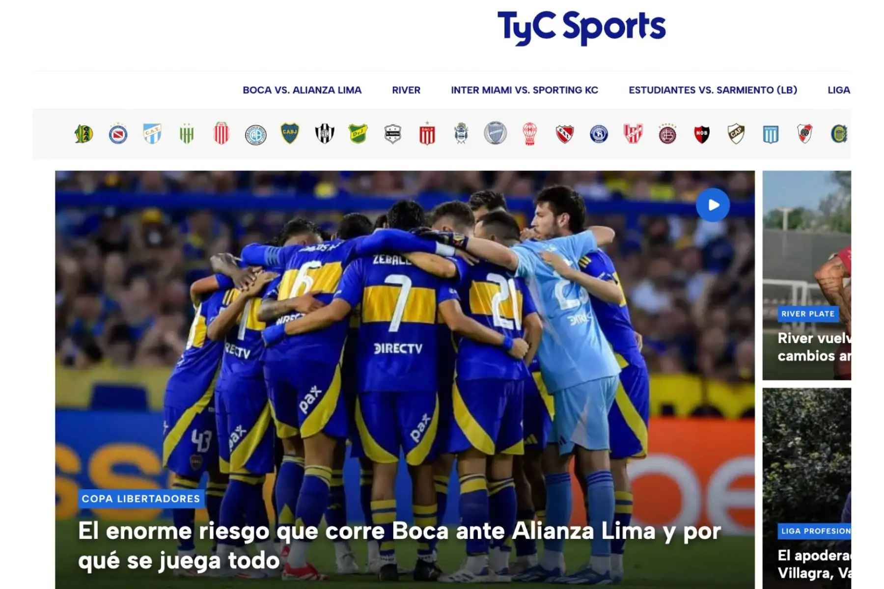 El estadio de La Bombonera, será el escenario de un partido determinante para el futuro de Boca en el torneo. Foto: Captura TV