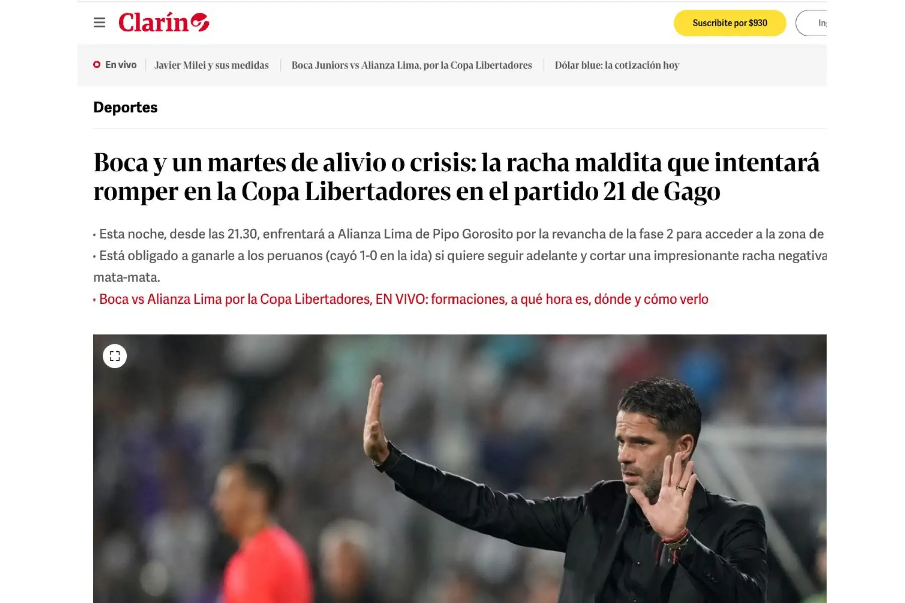 El estadio de La Bombonera, será el escenario de un partido determinante para el futuro de Boca en el torneo. Foto: Captura TV