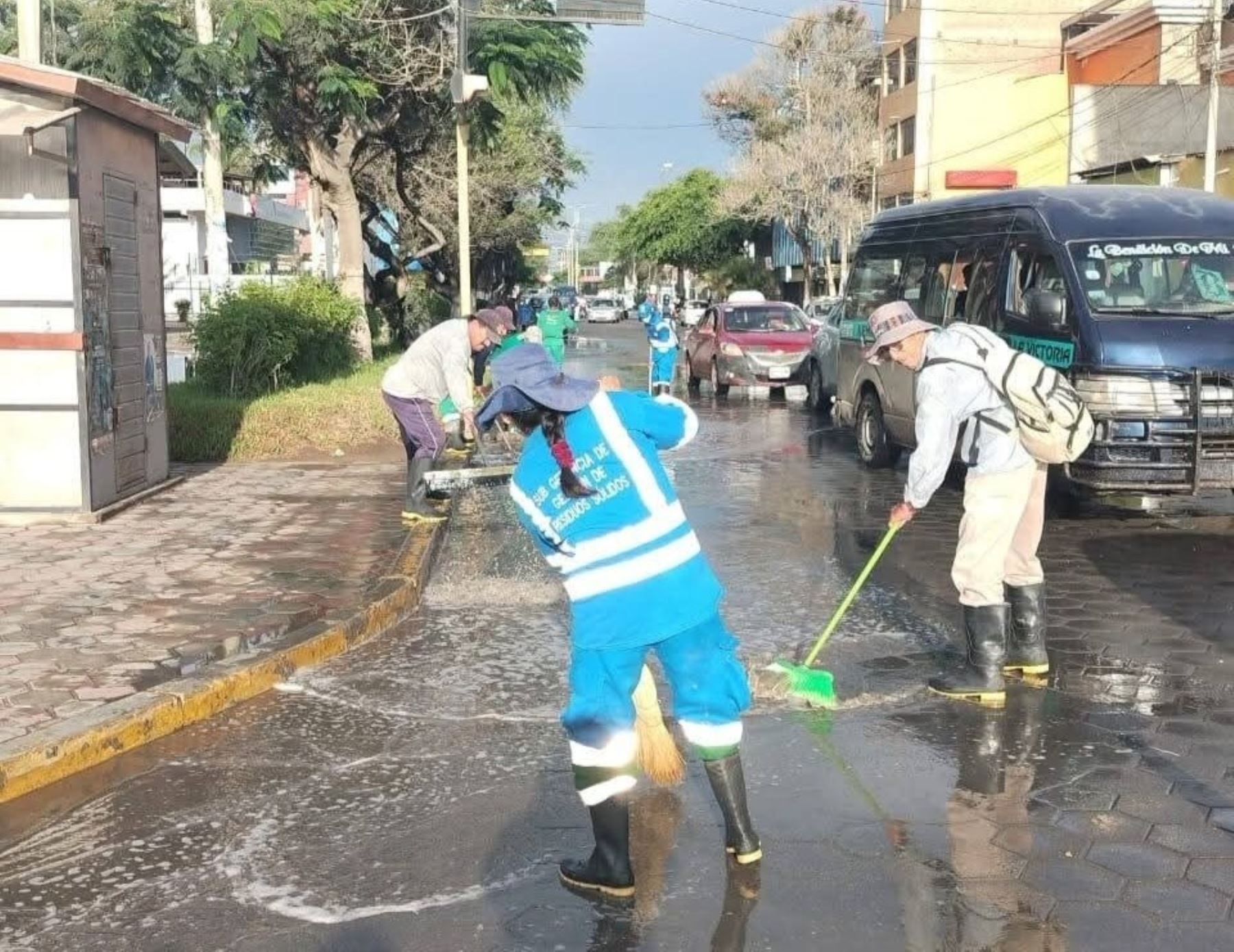 El COER Lambayeque informó que varias viviendas rústicas se vieron afectadas por las lluvias intensas que se registraron en diversos distritos de la región Lambayeque. ANDINA/Difusión