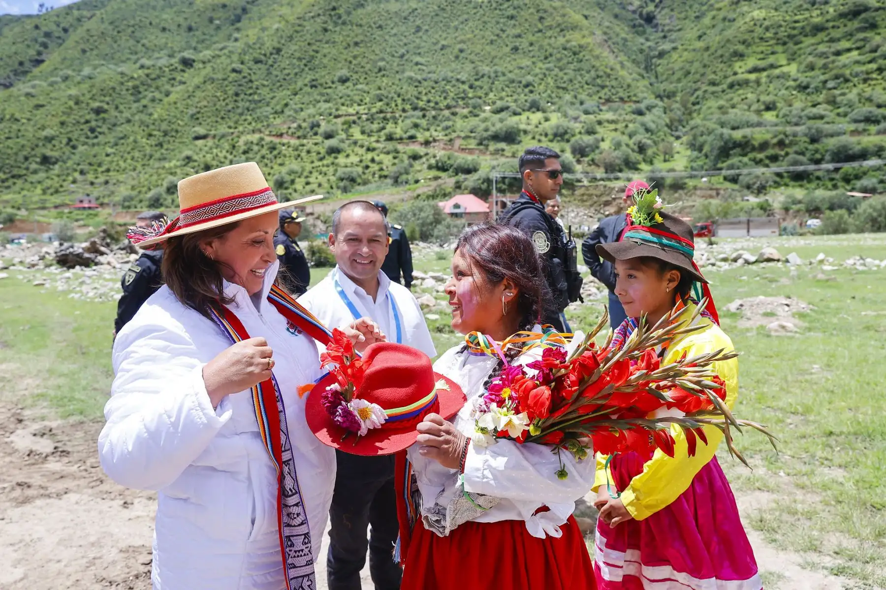 Inicio de obra del nuevo establecimiento de salud de Chalhuanca (ESSALUD). Foto: ANDINA/Prensa Presidencia