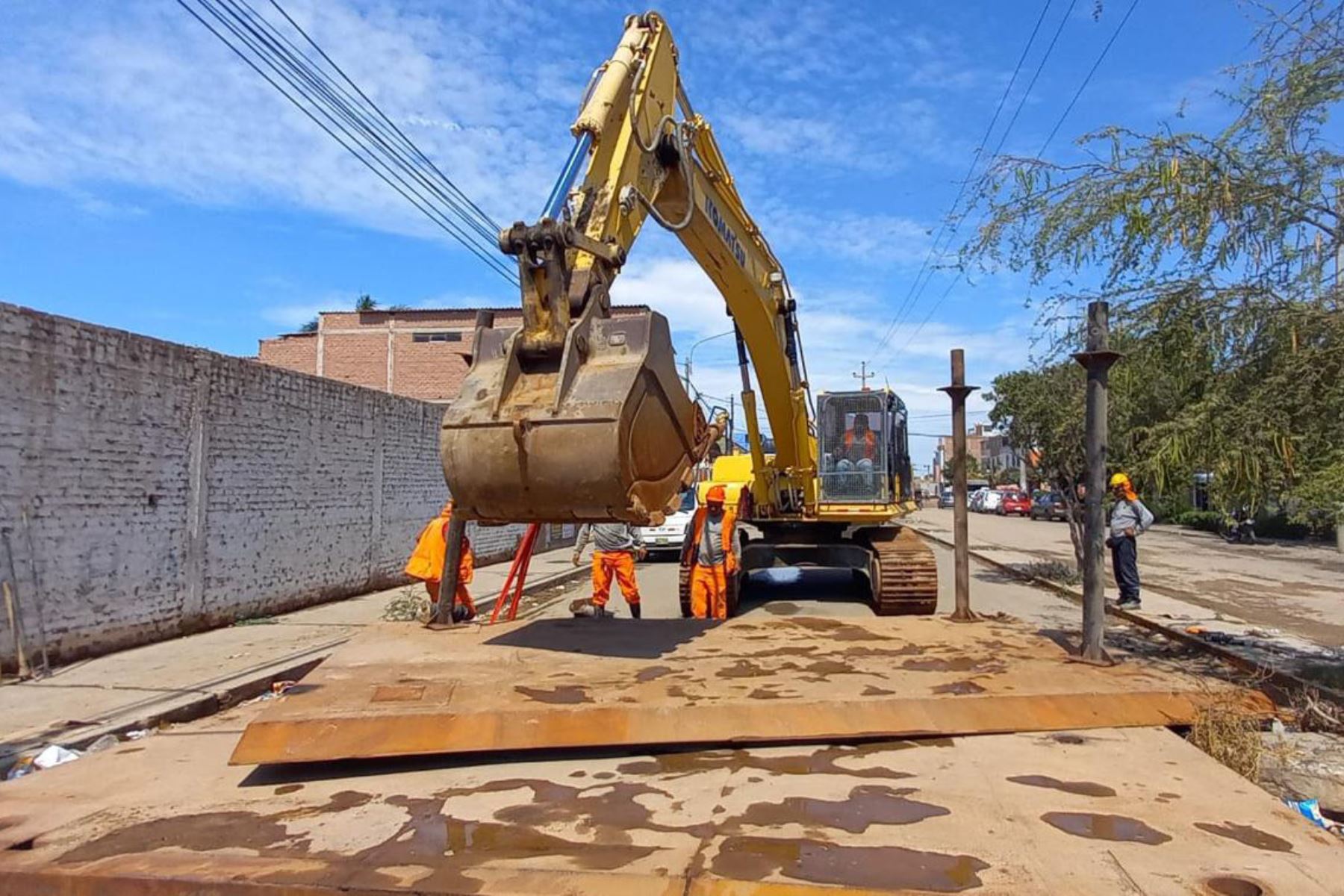 Los trabajos de renovación del colector primario en Chiclayo tendrán un plazo de ejecución de 120 días y supervisión permanente. Foto: ANDINA/Difusión