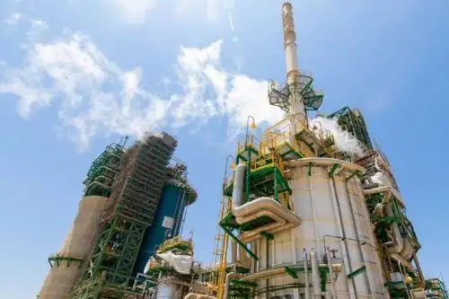 Unidad de Flexicoking de la Nueva Refinería Talara. Cortesía