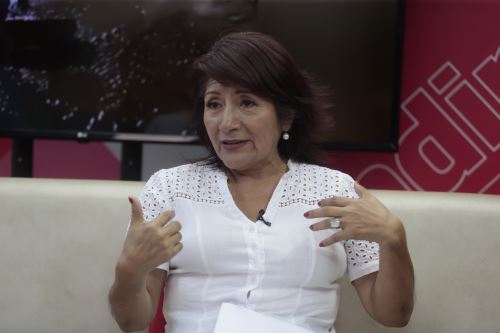 Gobernadora regional de Lima Provincias, Rosa Vásquez Cuadrado. Foto: ANDINA/Vidal Tarqui
