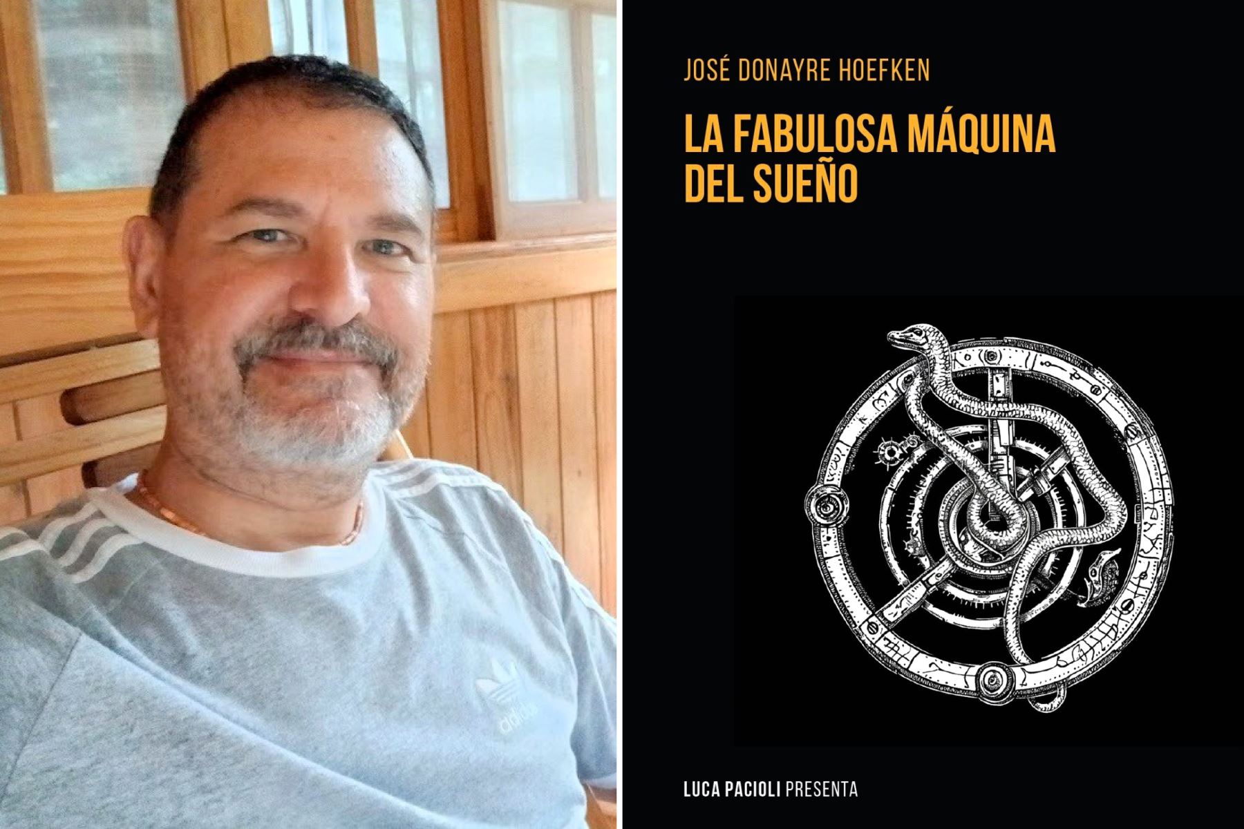 Escritor José Donayre presenta reedición de su novela 