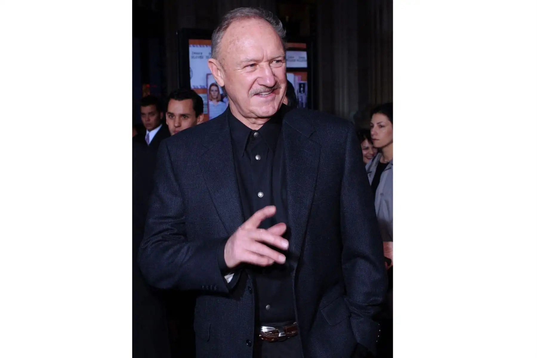 El actor estadounidense ganador del Oscar Gene Hackman y su esposa Betsy Arakawa fueron encontrados muertos dentro de su casa en Nuevo México, informaron los medios de comunicación el jueves. Foto: AFP