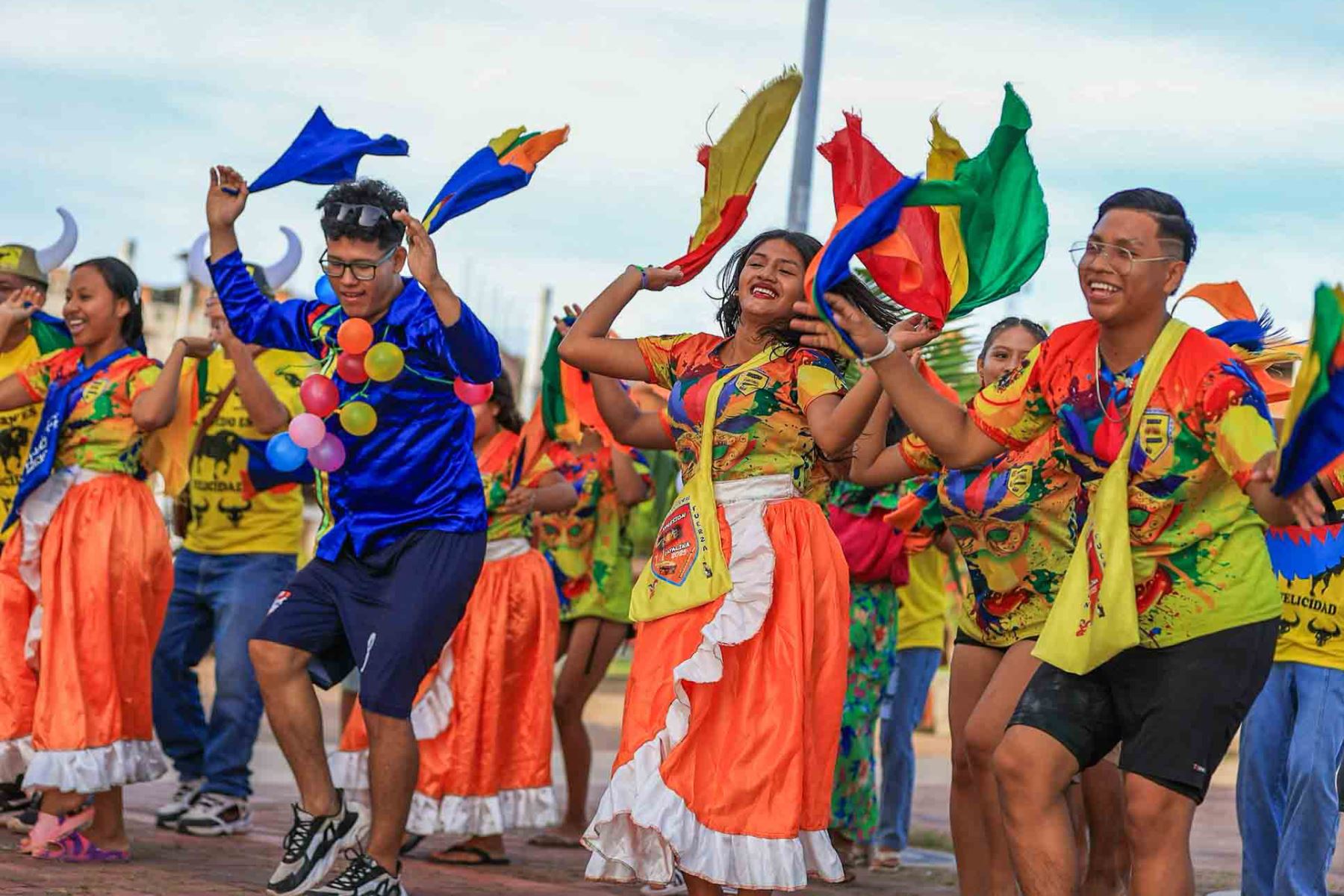 Pucallpa es el epicentro del Carnaval Ucayalino que empieza sus días centrales. ANDINA/Braian Reyna