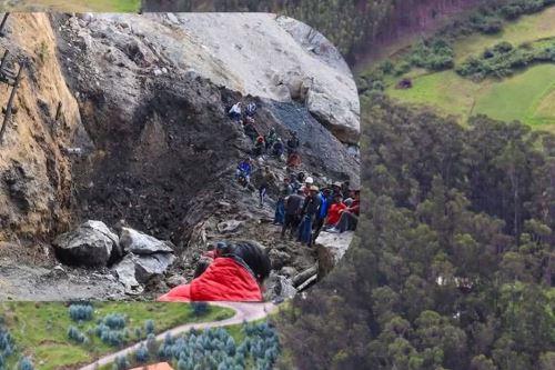 El Centro de Operaciones de Emergencia Regional La Libertad informó sobre derrumbe en mina de carbón en Quiruvilca.