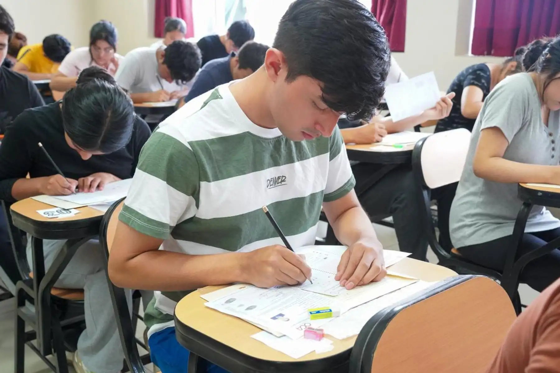 Para el Examen de Admisión 2025-II, la Decana de América ofrecerá 5,130 vacantes, que serán distribuidas entre las 77 escuelas profesionales de las 20 facultades de la universidad.
Foto: UNMSM