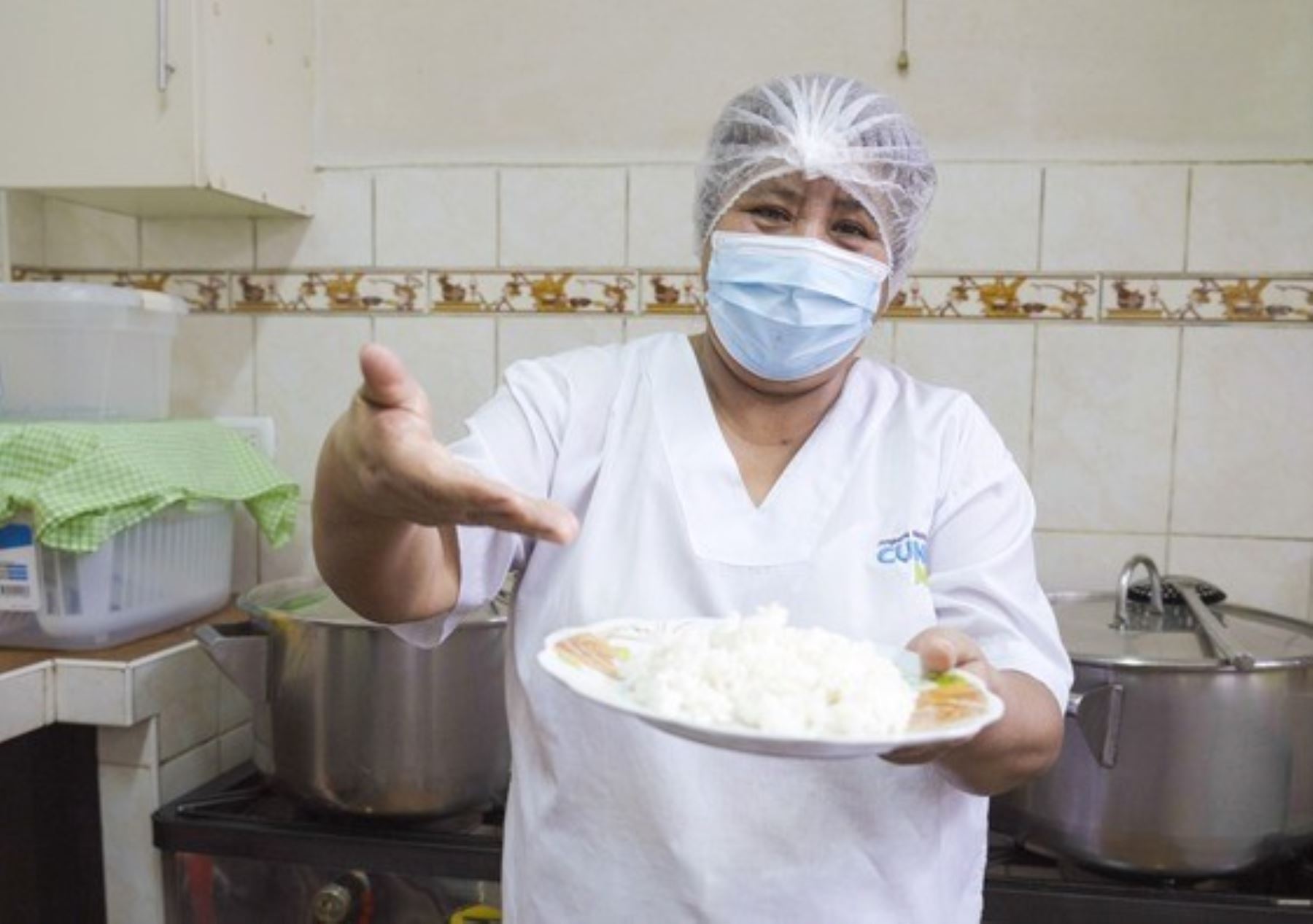 El programa Cuna Más destacó las bondades del arroz fortificado y su potencial para prevenir la anemia infantil. ANDINA/Difusión