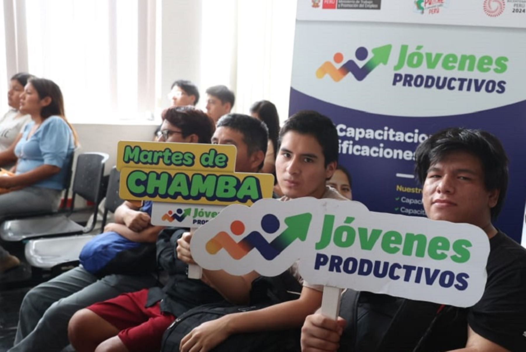 Programa Jóvenes Productivos impulsará en Chorrillos la empleabilidad formal de la población vulnerable con capacitación gratuita.. Cortesía.