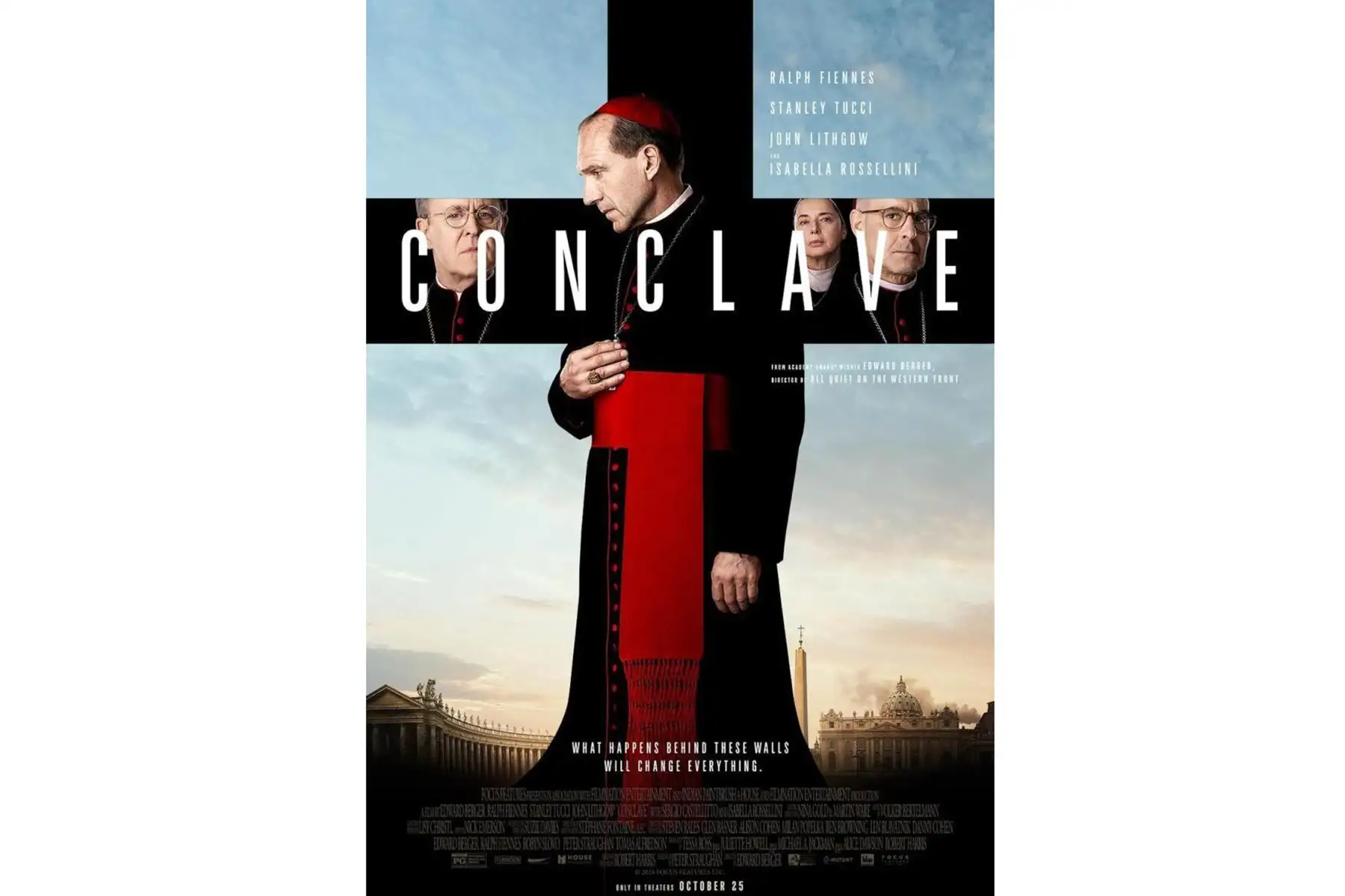 Hoy se celebra, la  97 edición de la ceremonia de los premios Óscar 2025. En la imágen, afiche de la película 