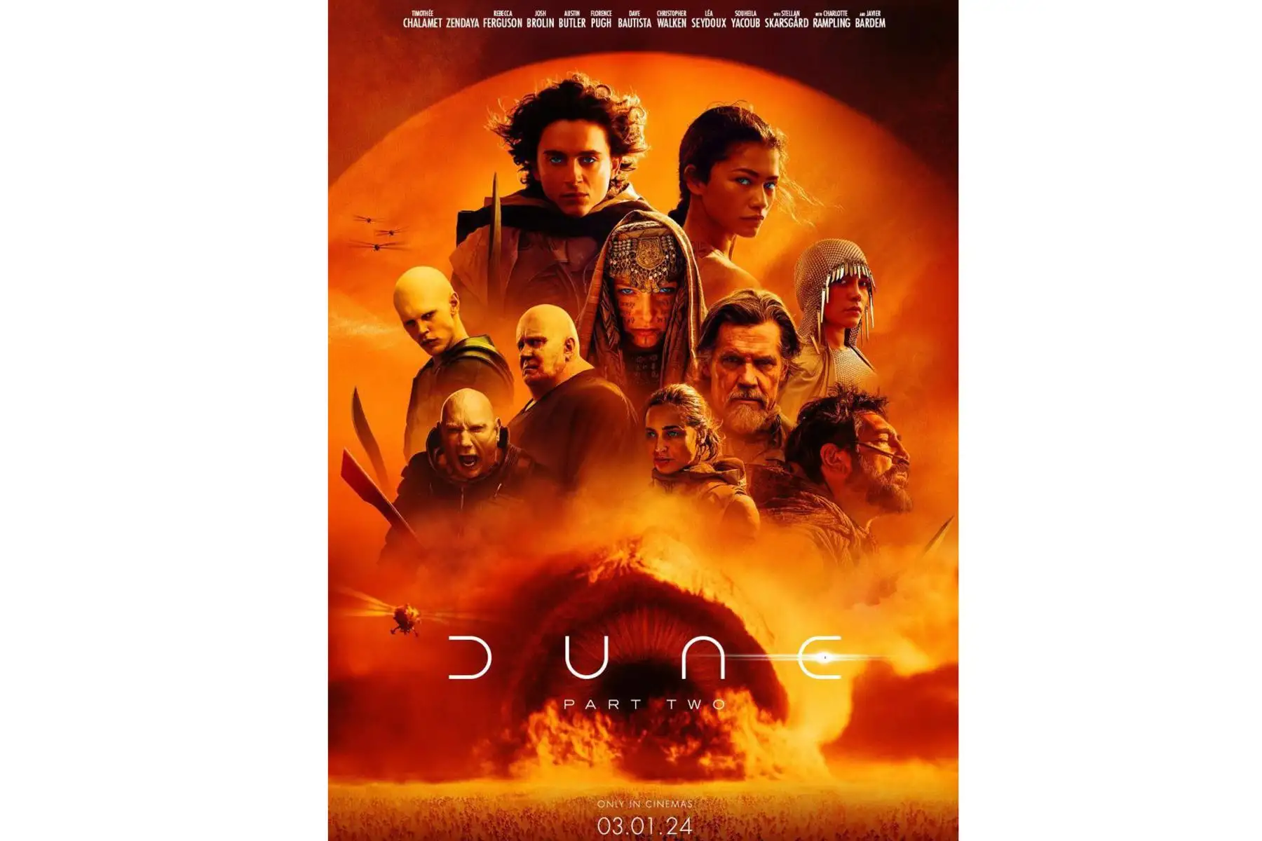 Hoy se celebra, la  97 edición de la ceremonia de los premios Óscar 2025. En la imágen, afiche de la película 