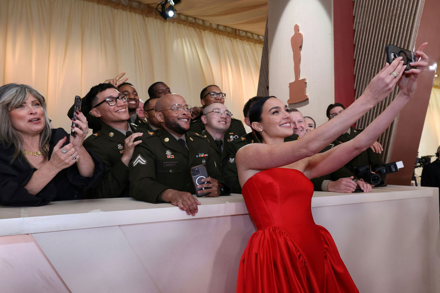 La actriz israelí Gal Gadot asiste a la 97a edición anual de los Premios de la Academia en el Dolby Theatre de Hollywood, California.
Foto: AFP