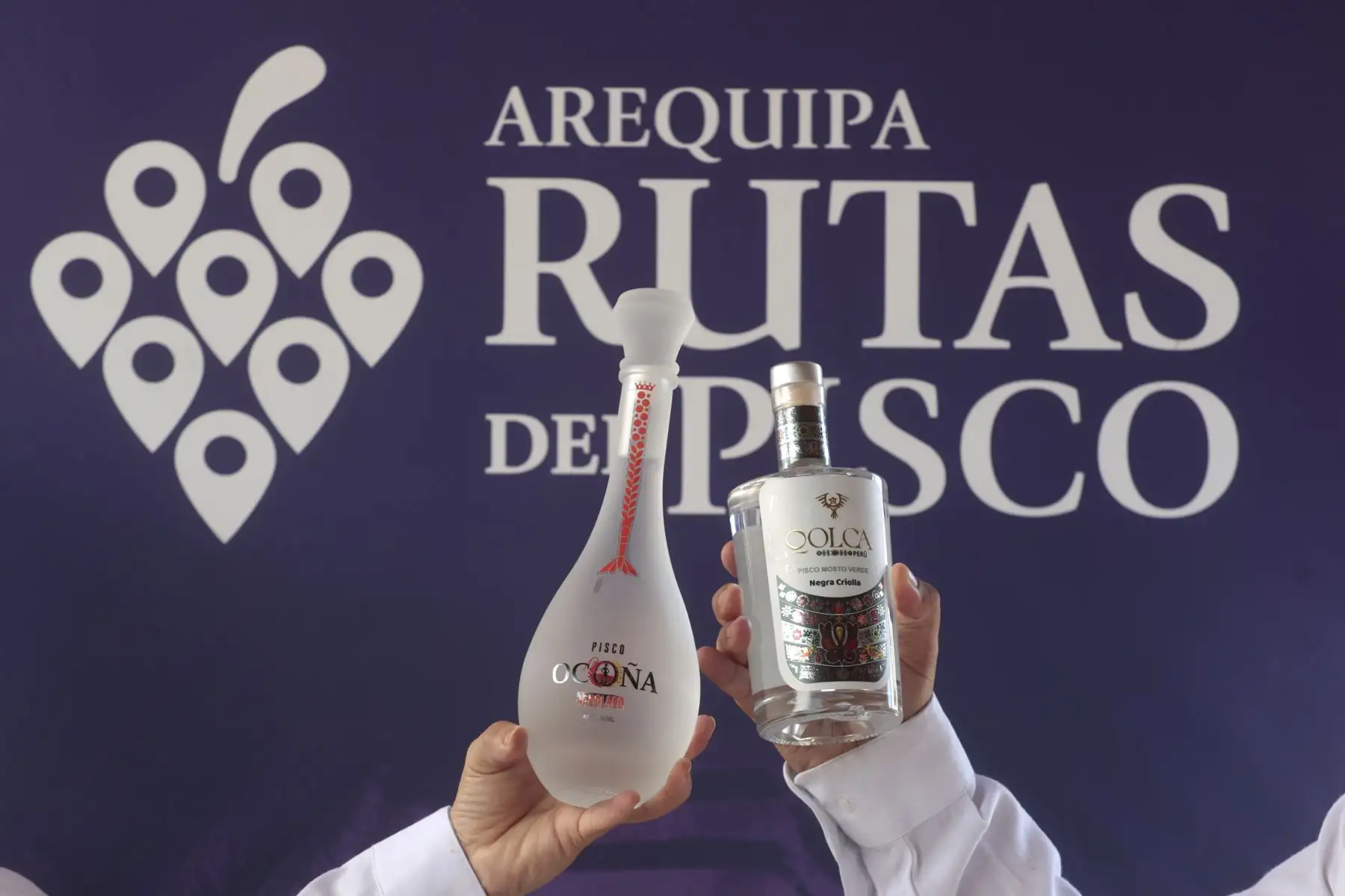 El Mincetur presenta una nueva experiencia de las Rutas del Pisco en Ica y otorga distintivos a las bodegas pisqueras que forman parte de este recorrido en la región. Foto: ANDINA/Vidal Tarqui