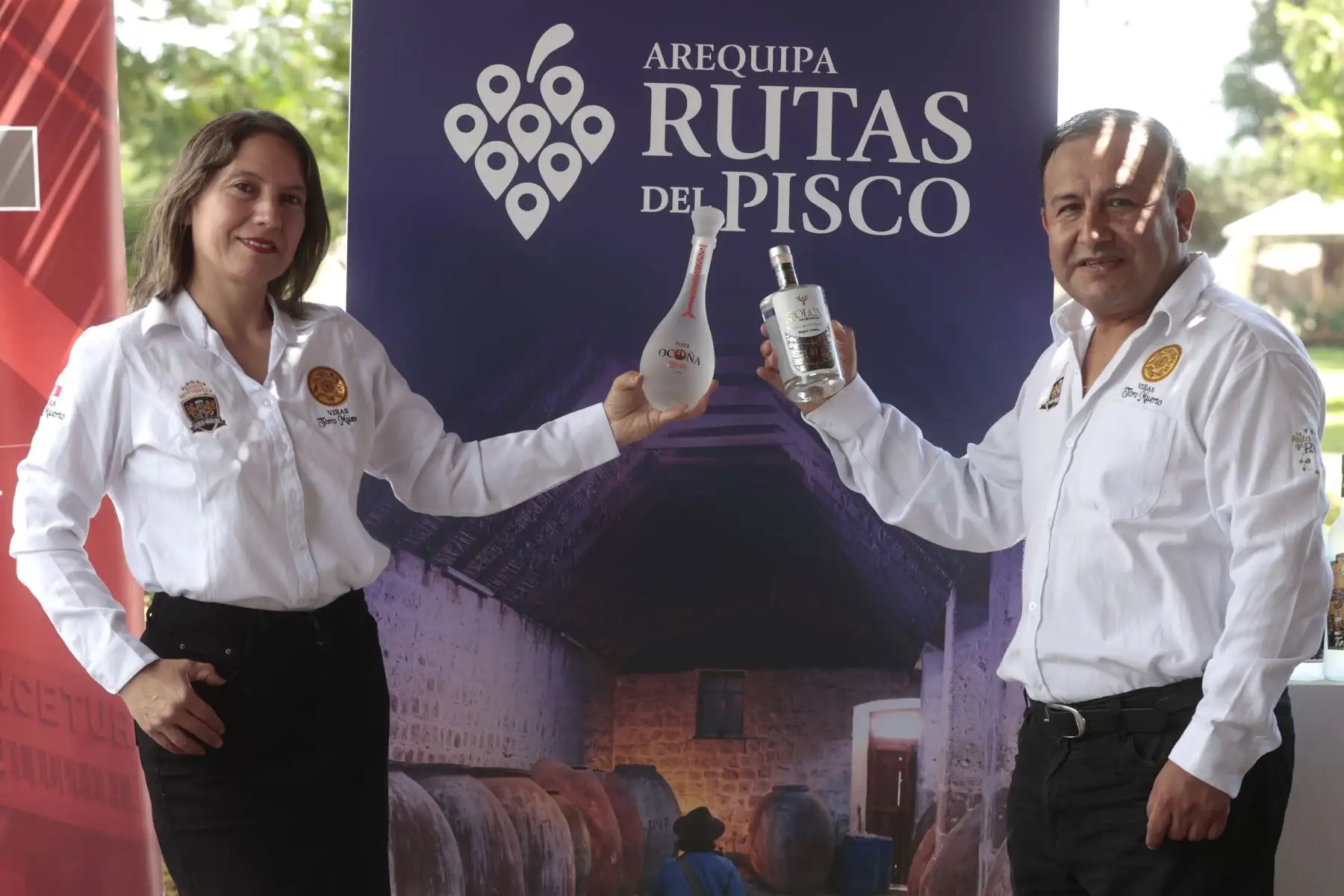 El Mincetur presenta una nueva experiencia de las Rutas del Pisco en Ica y otorga distintivos a las bodegas pisqueras que forman parte de este recorrido en la región. Foto: ANDINA/Vidal Tarqui