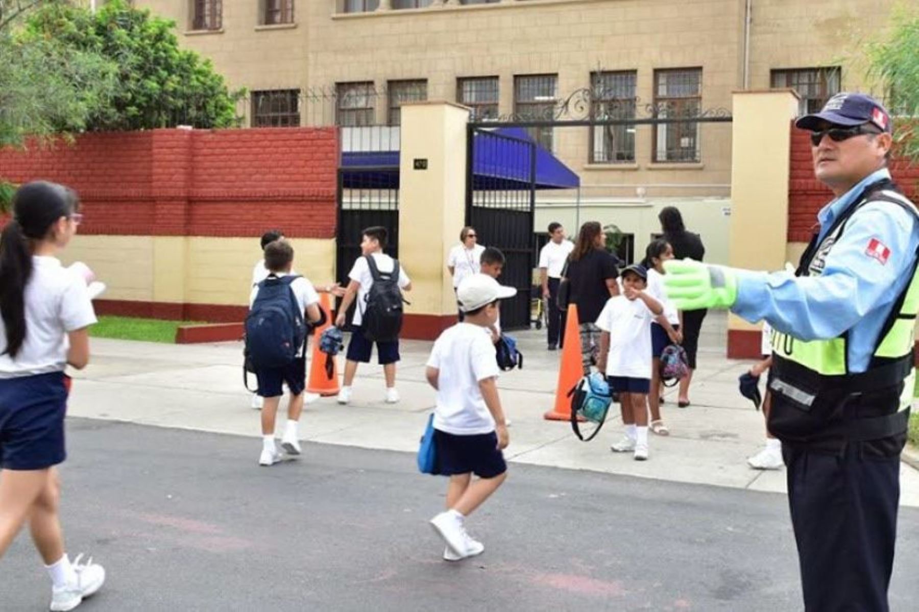 San Isidro: presentan plan de seguridad y control en colegios previos a inicio escolar. Foto: ANDINA/Difusión.