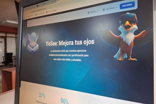 El objetivo de la aplicación es mejorar la salud visual de los usuarios a través de juegos interactivos y, en caso sea necesario, conectar a los pacientes con especialistas oftalmólogos.