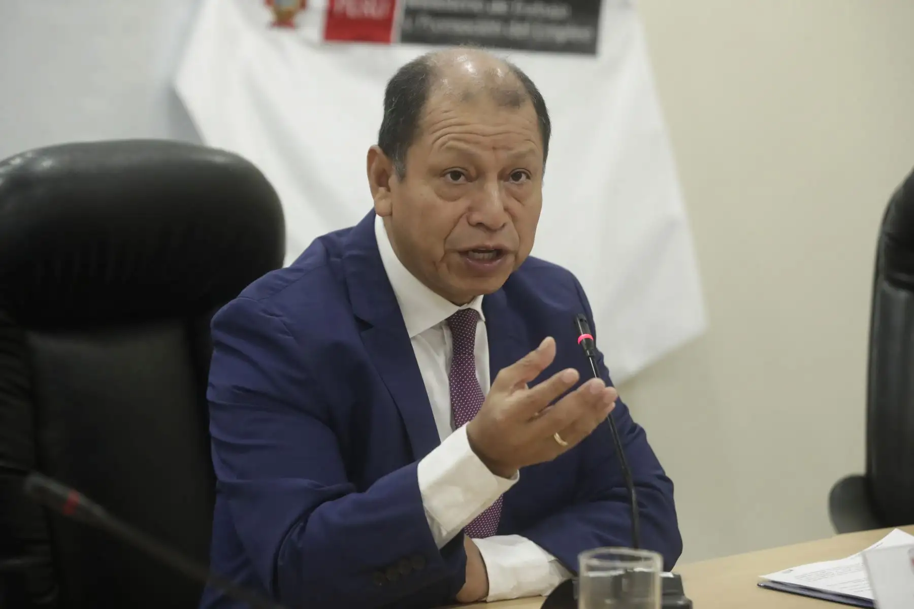 Ministro de Trabajo y Promoción del Empleo, Daniel Maurate Romero. ANDINA/Eddy Ramos