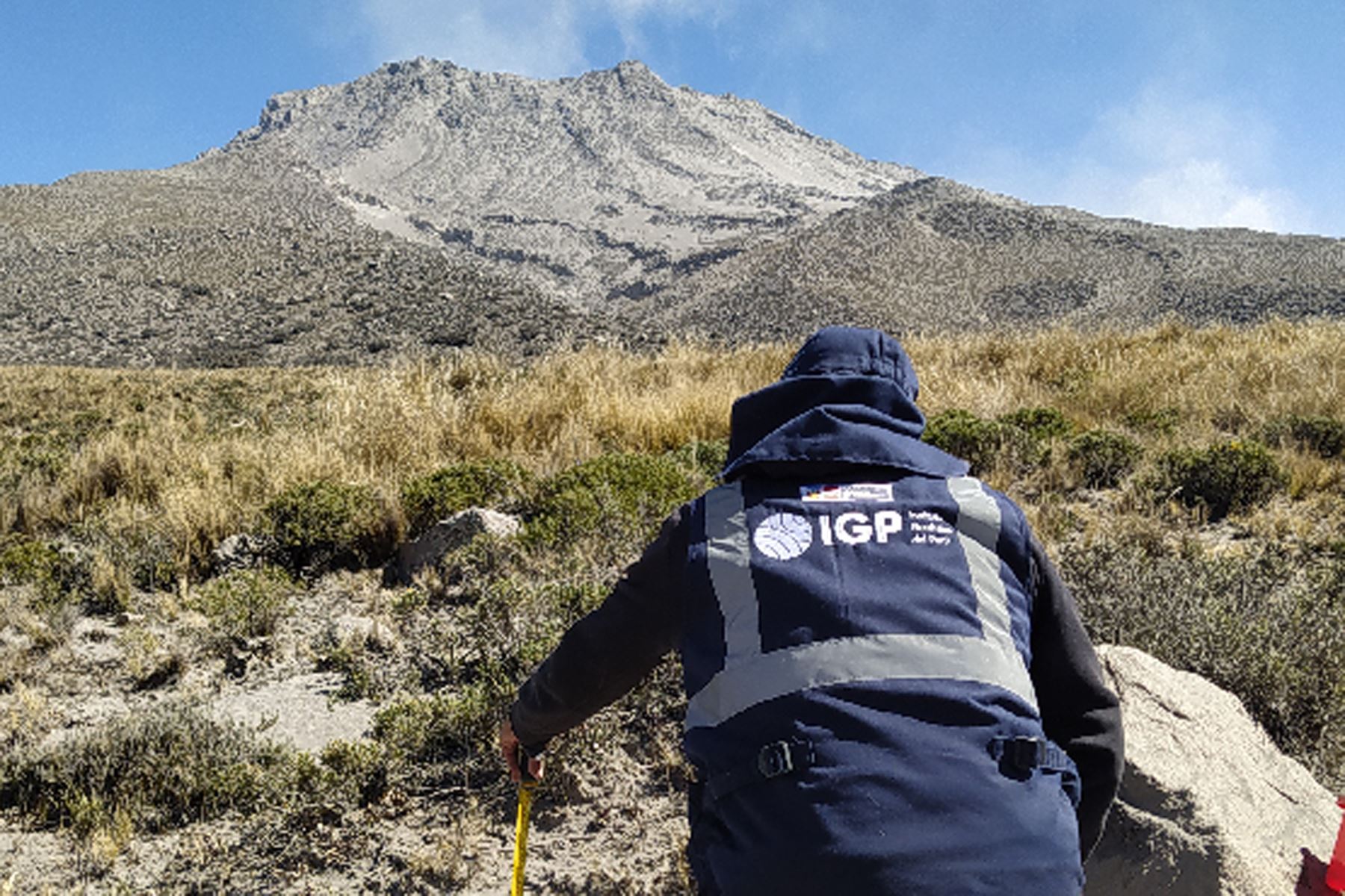 Volcán Ubinas, ubicado en la provincia de Sánchez Cerro, en Moquegua. ANDINA/Difusión