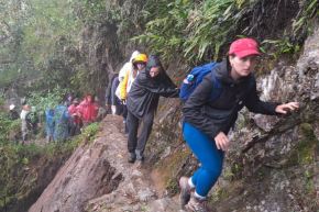 Tras deslizamiento se dispuso suspender el acceso de los visitantes al Circuito 3 Ruta 3A: Ruta Montaña Wayna Picchu.