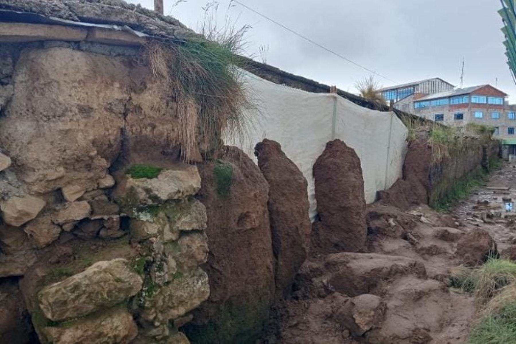 Desborde del río Huallaga dejó más de 10 viviendas afectadss en el centro poblado de Yanapampa y el caserío 30 de Agosto del distrito de Ticlacayán.