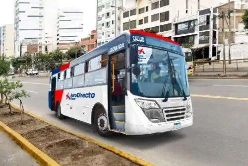 Servicios AeroDirecto hacia el aeropuerto Jorge Chávez se conectarán con el Metropolitano y los corredores complementarios Foto: ANDINA/Difusión.