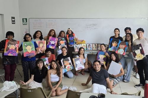 Alumnos de la Shonen Academy presentarán sus obras en la galería Sérvulo Gutiérrez de Jesús María. Fotos: Shonen Academy/Cortesía.