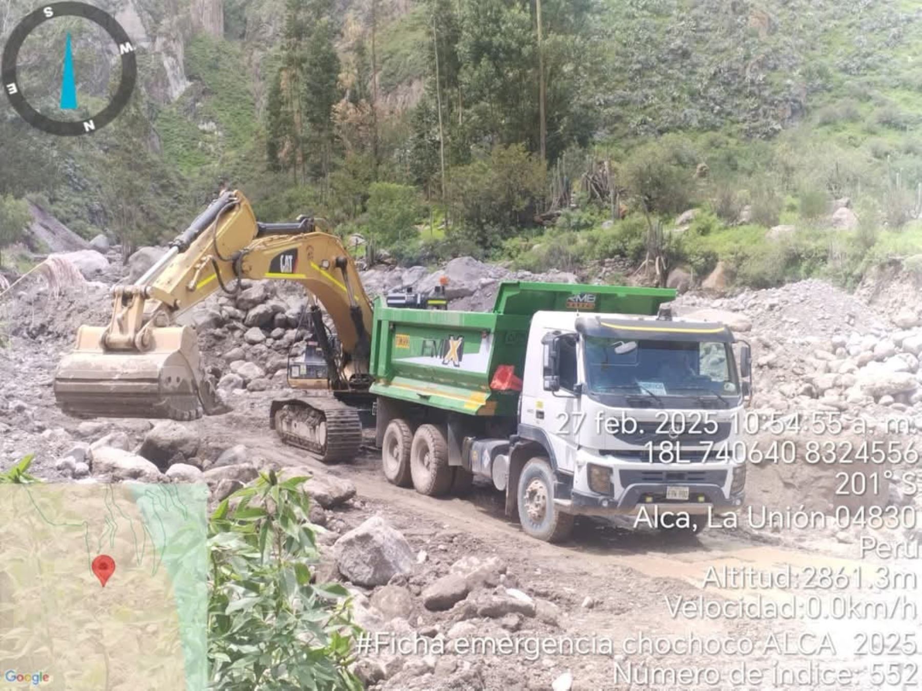 Las lluvias intensas siguen causando daños en Arequipa y por ello el Gobierno declaró el estado de emergencia a otros seis distritos de esta región. ANDINA/Difusión