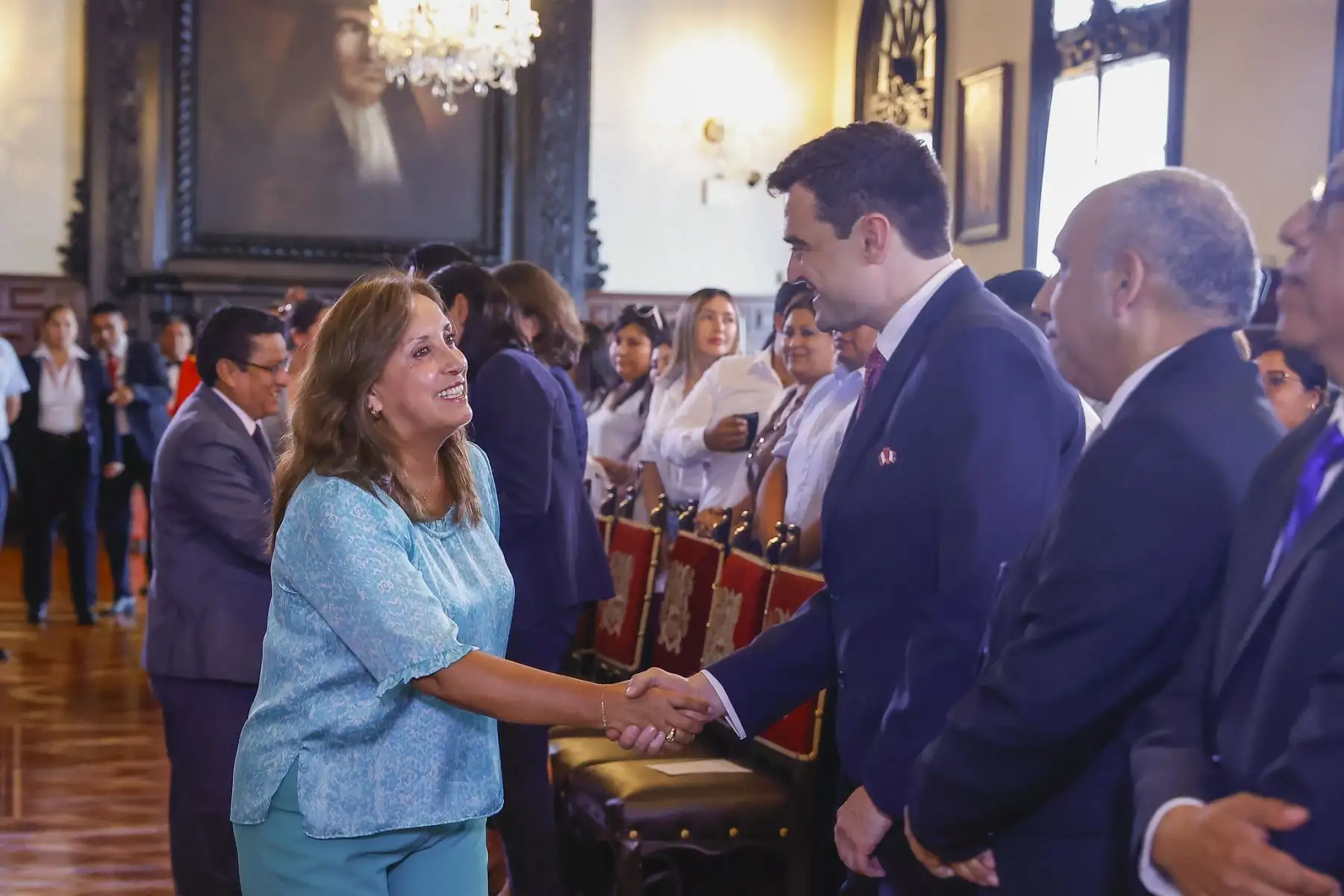 Suscripción de la adenda al contrato de Estado a Estado para la Gestión del Proyecto del Hospital Regional “Manuel Núñez Butron”, de Puno. Foto: ANDINA/Prensa Presidencia