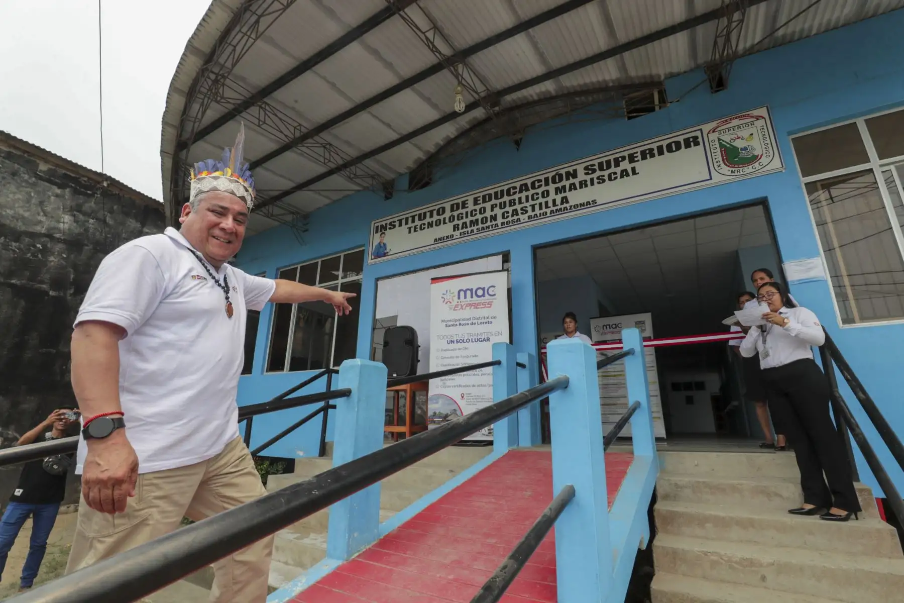 El Gobierno fortaleció su presencia en la frontera con Colombia y Brasil, y declaró de interés nacional la creación del distrito de Santa Rosa. Foto: ANDINA/PCM