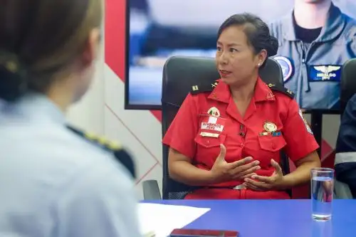 Susan Tong es piloto de los camiones de emergencia de la Compañía de Bomberos Voluntarios Garibaldi 6 de Chorrillo. Foto: Andina