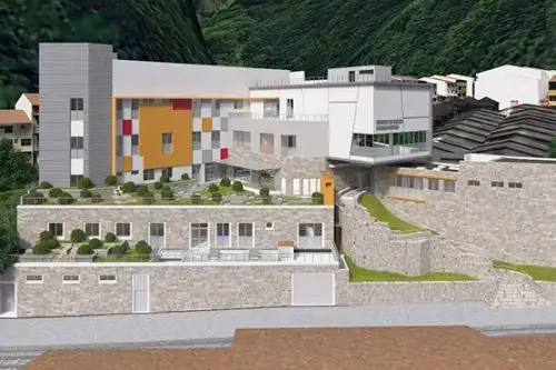 Así lucirá el centro de salud de Machupicchu cuando culmine su construcción. Foto: ANDINA/Difusión
