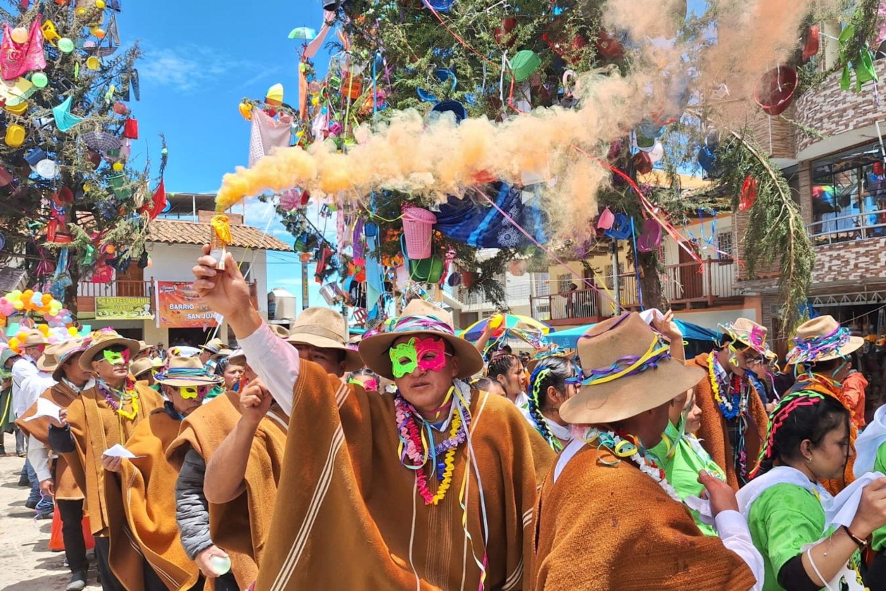 La provincia de Julcán, en la región La Libertad, vivió seis días intensos de fiesta de carnaval. Foto: Cortesía Luis Puell