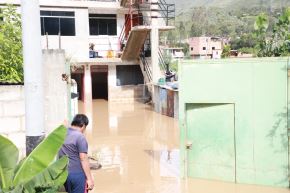 Las lluvias intensas en la región Huánuco han ocasionado deslizamientos, inundaciones y huaicos. Foto: Indeci