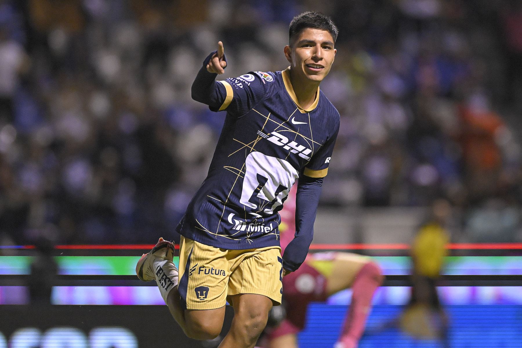 Piero Quispe anota frente a Puebla por la Liga MX