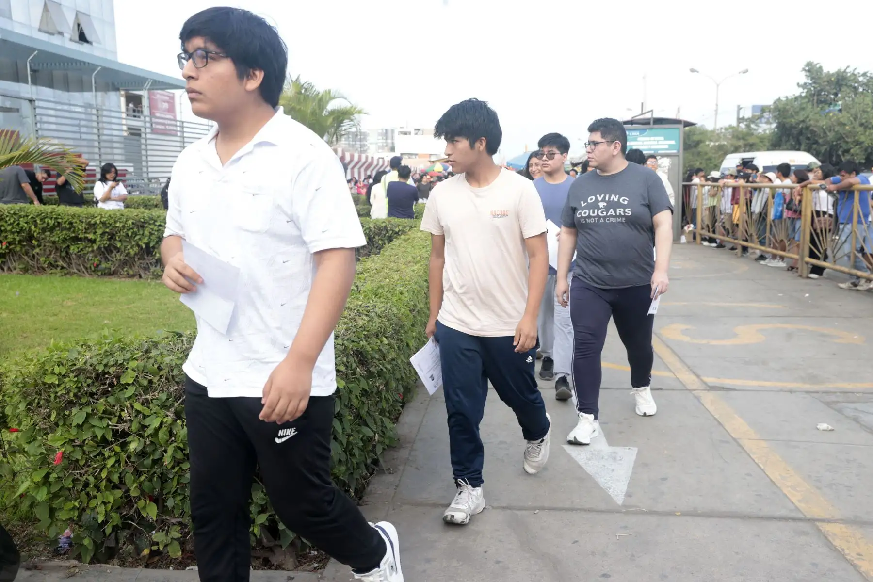 Hoy domingo 9 de marzo se realiza la cuarta y última jornada del examen de admisión de la Universidad Nacional Mayor de San Marcos (UNMSM), dirigida a los aspirantes de la carrera profesional de Medicina Humana. Foto: ANDINA/Vidal Tarqui