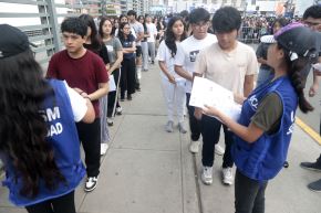 Hoy domingo 9 de marzo se realiza la cuarta y última jornada del examen de admisión de la Universidad Nacional Mayor de San Marcos (UNMSM), dirigida a los aspirantes de la carrera profesional de Medicina Humana. Foto: ANDINA/Vidal Tarqui