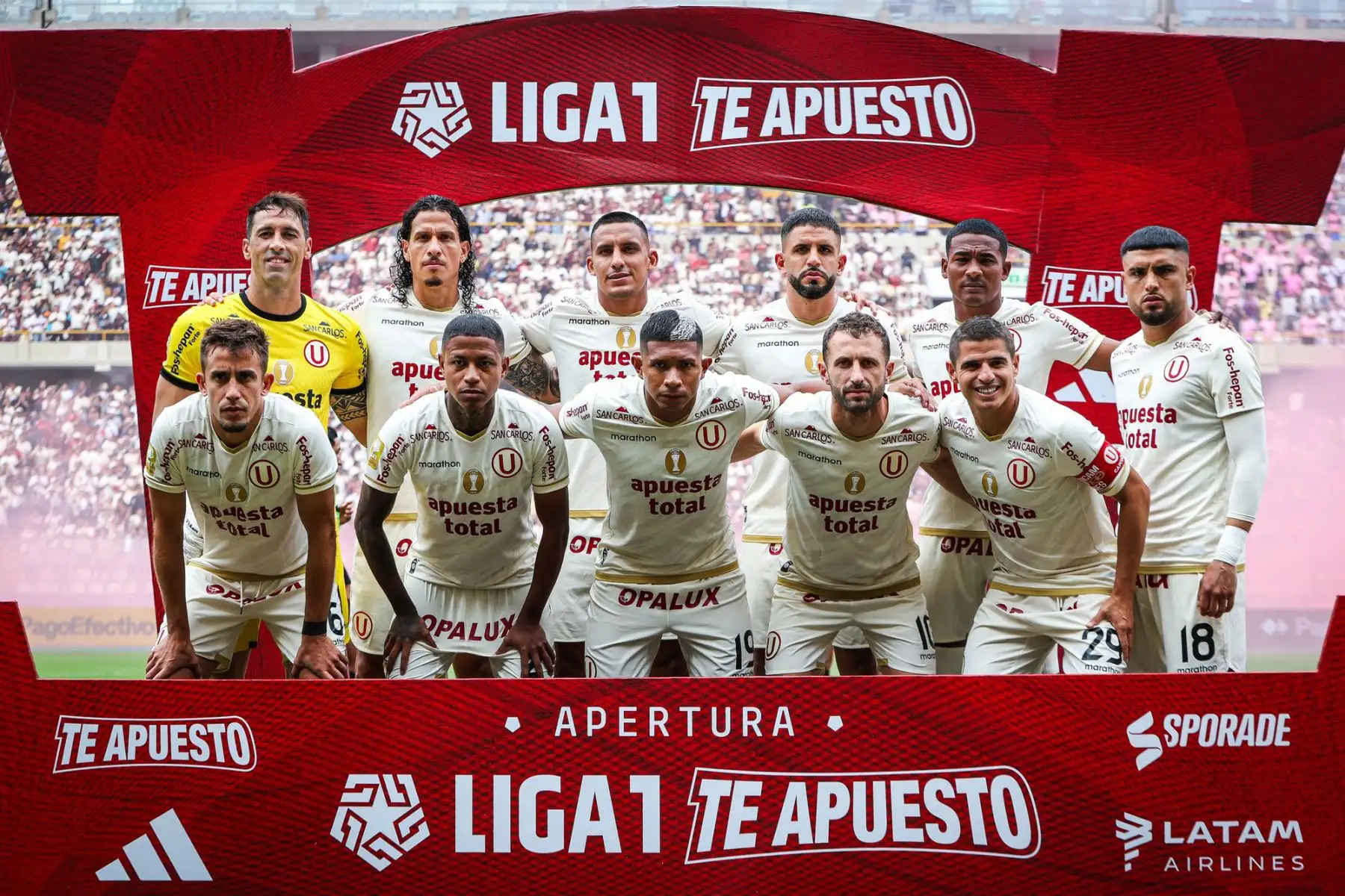 Universitario juega ante Sport Boys por la fecha 5 del Torneo Apertura 2025 de la Liga1 Te Apuesto, en el estadio Nacional de Lima. 
Foto: Universitario