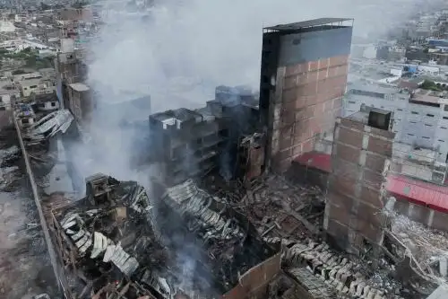 Norma buscará prohibir la existencia de depósitos ilegales como el protagonista del reciente incendio en Barrios Altos. Foto: ANDINA/Daniel Bracamonte